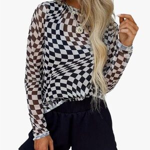 Checkerboard Mesh Top